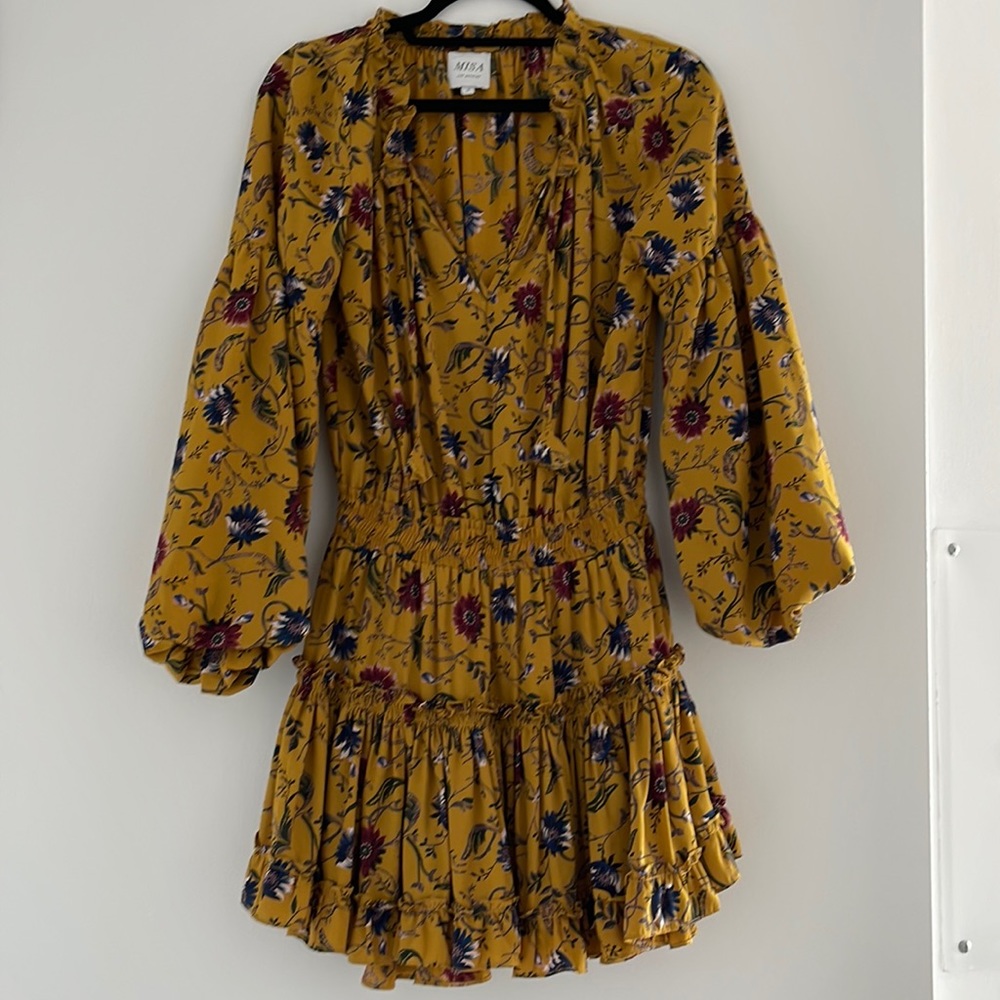 MISA Violet Dress